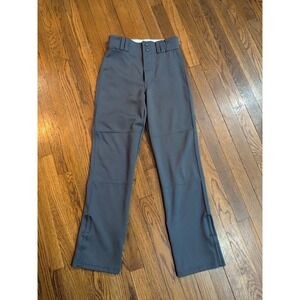 New CHAMPRO Youth Triple Crown Open Bottom Youth Baseball Pants LARGE Gray
